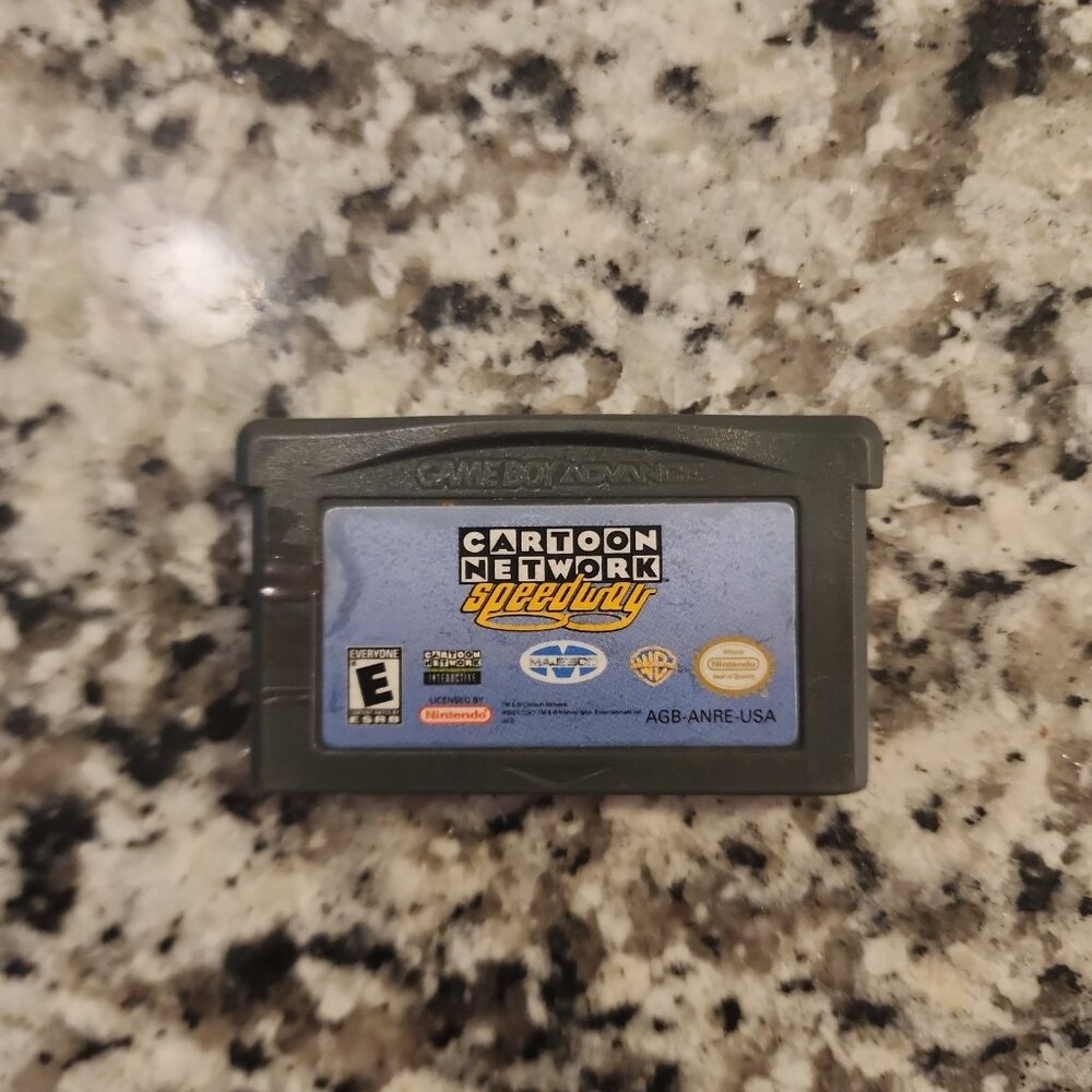 Cartoon Network Speedway Nintendo Game Boy Advance Cleaned Works
